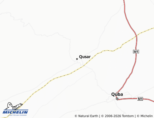 Mappa MICHELIN Qusar - ViaMichelin