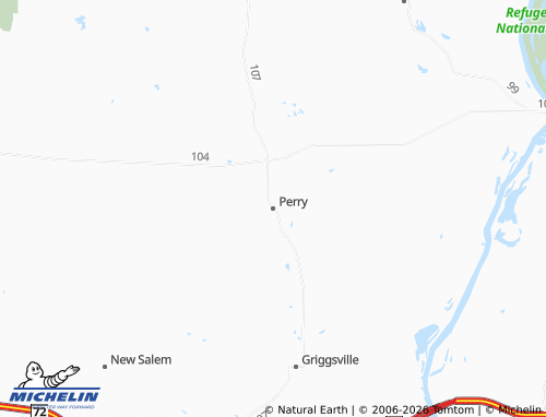 MICHELIN Perry map - ViaMichelin