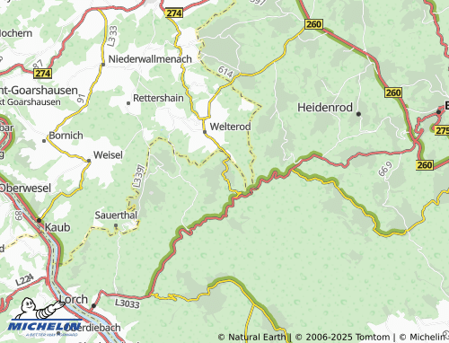 MICHELIN-Landkarte Espenschied - ViaMichelin