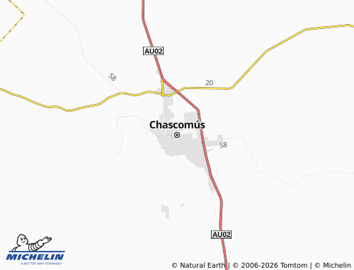 Mappa MICHELIN Chascomús - ViaMichelin