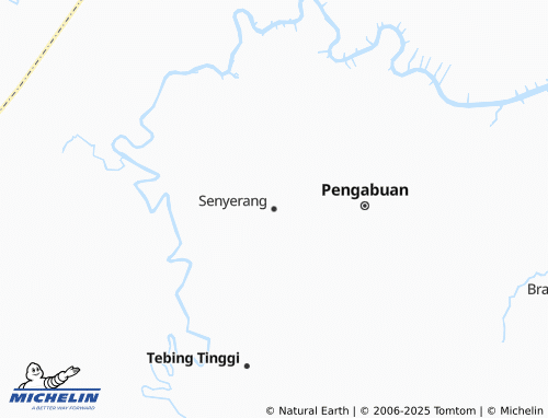 MICHELIN Senyerang map - ViaMichelin