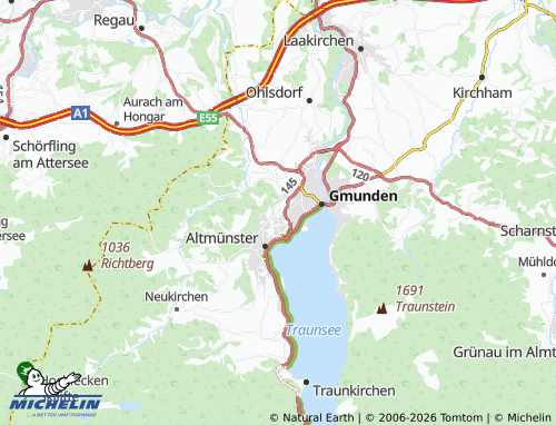 Mapa MICHELIN Eck - ViaMichelin