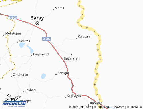 Mappa MICHELIN Beyarslan - ViaMichelin