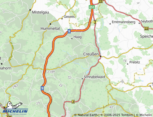 Mappa MICHELIN Schwürz - ViaMichelin