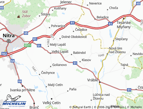 Mappa MICHELIN Babindol - ViaMichelin