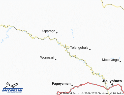 Mapa MICHELIN Dulohupa - ViaMichelin