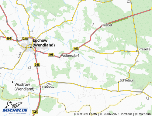 MICHELIN Thurau map - ViaMichelin