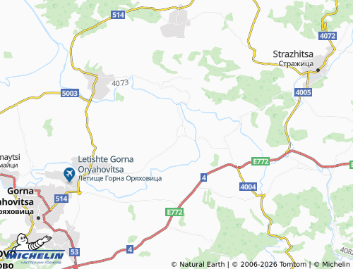 Mapa MICHELIN Varbitsa - ViaMichelin