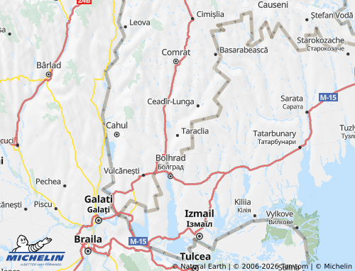 Mappa MICHELIN Taraclia - ViaMichelin