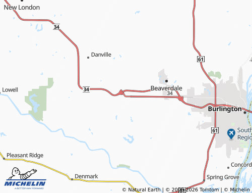 Mappa MICHELIN Middletown - ViaMichelin