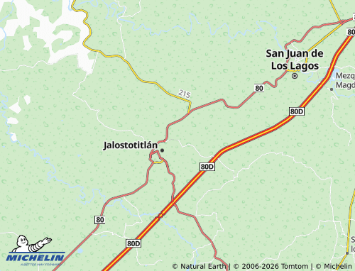 Mapa MICHELIN Lomas de La Cañada - ViaMichelin