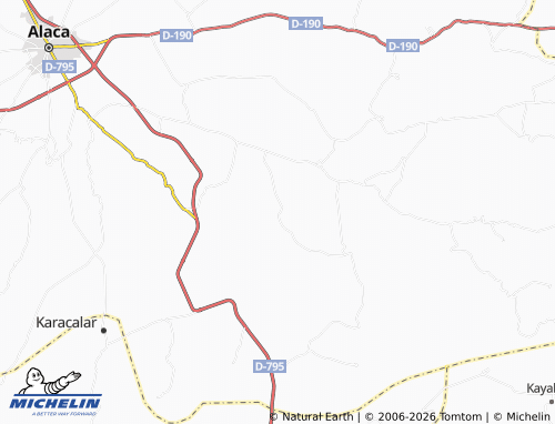 Mappa MICHELIN Balçıkhisar - ViaMichelin