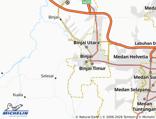 MICHELIN Suka Ramai map - ViaMichelin