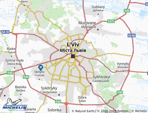 Mapa MICHELIN Halytskyi - ViaMichelin