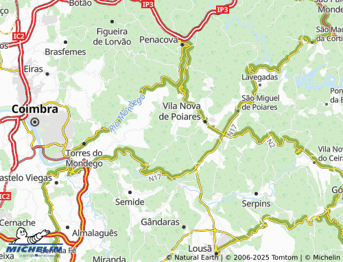 MICHELIN Portela map - ViaMichelin