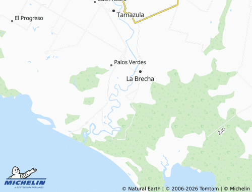 Mapa MICHELIN San José de la Brecha - ViaMichelin