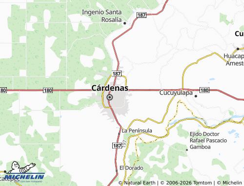 Mappa MICHELIN Santa María de Guadalupe - ViaMichelin