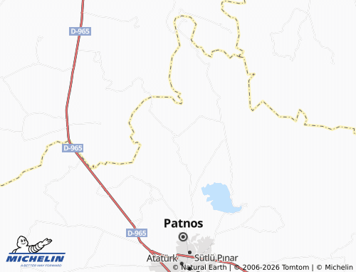Mapa MICHELIN Tanyeri - ViaMichelin