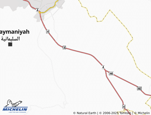 MICHELIN-Landkarte دمركان - ViaMichelin
