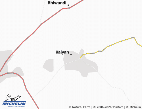 Kaart MICHELIN Kalyan - ViaMichelin