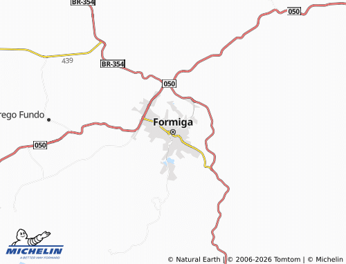 Carte MICHELIN Formiga - ViaMichelin