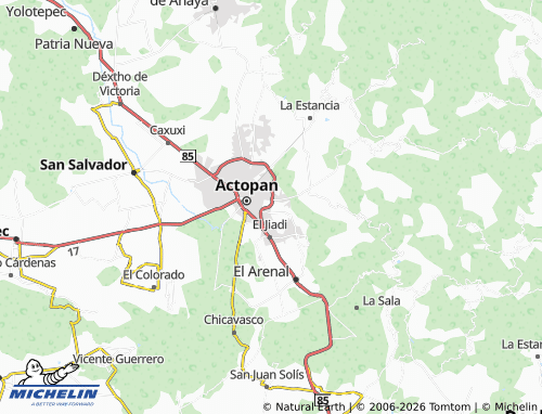 MICHELIN Villa Campestre map - ViaMichelin