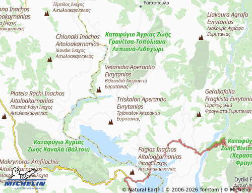 MICHELIN Paraplati map - ViaMichelin