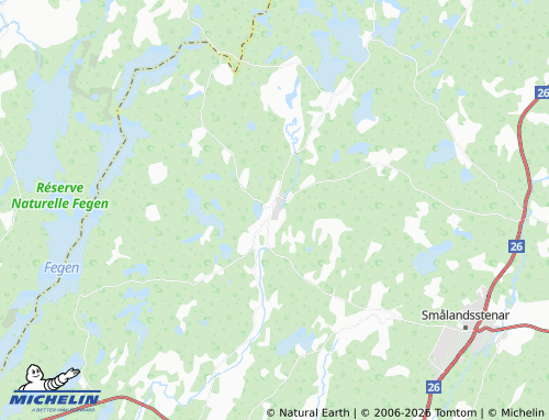 Carte MICHELIN Burseryd - ViaMichelin
