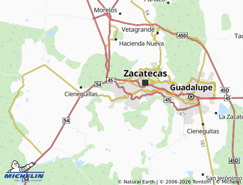 Mappa MICHELIN Nueva Generación - ViaMichelin