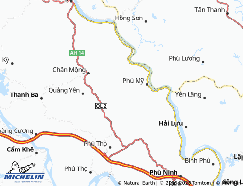 MICHELIN Liên Hoa map - ViaMichelin
