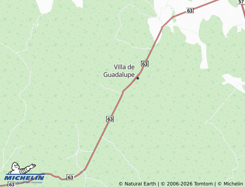 Mapa MICHELIN El Leoncito - ViaMichelin