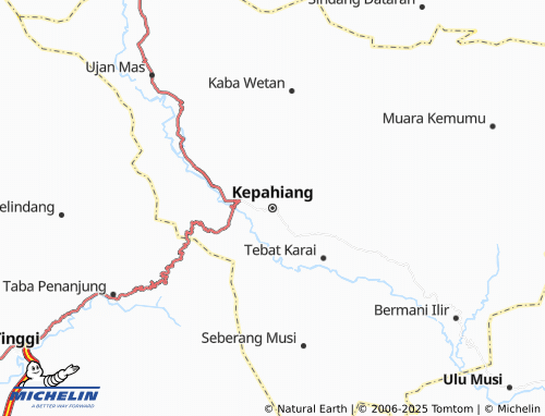 Carte MICHELIN Kepahiang - ViaMichelin