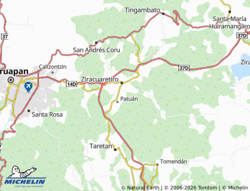 Kaart MICHELIN 25 de Abril - ViaMichelin