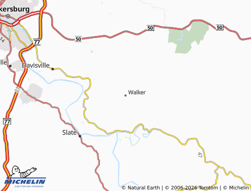 Carte MICHELIN Walker - ViaMichelin