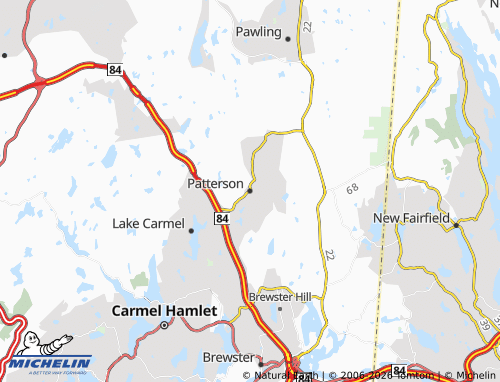 Mapa MICHELIN Patterson - ViaMichelin