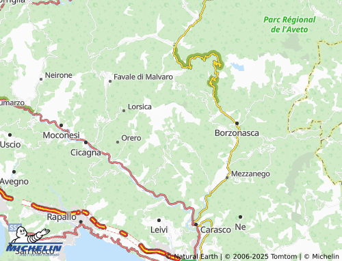 Mappa MICHELIN Villagrande - ViaMichelin