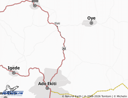 Mappa MICHELIN Iworoko - ViaMichelin