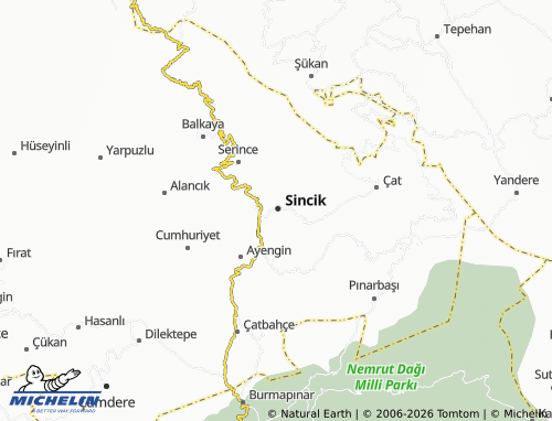 MICHELIN Karaman map - ViaMichelin