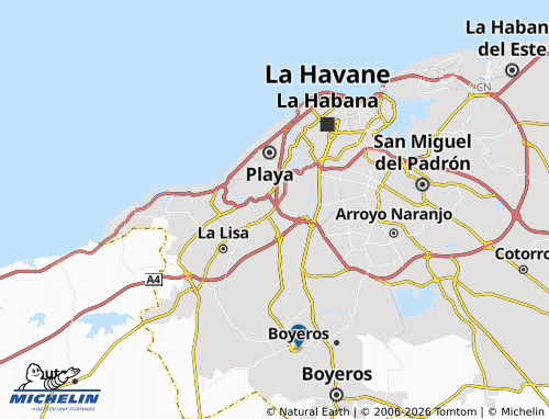 Mappa MICHELIN Marianao - ViaMichelin