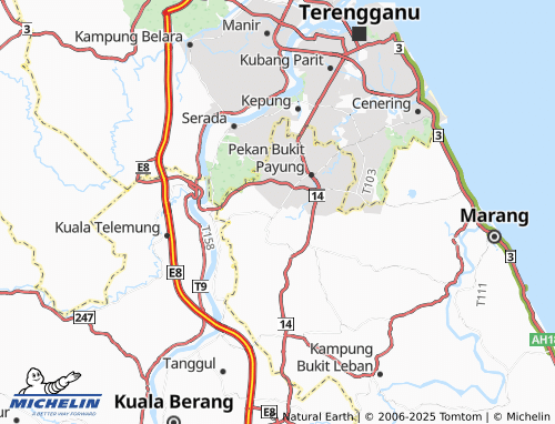 MICHELIN Kampung Rawai map - ViaMichelin