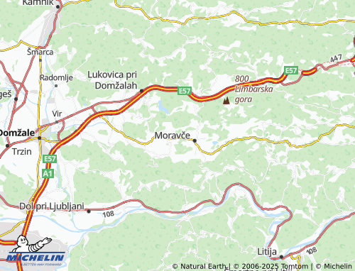 Kaart MICHELIN Gorica - ViaMichelin