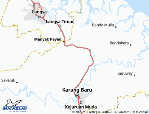 MICHELIN Buket Keranji map - ViaMichelin