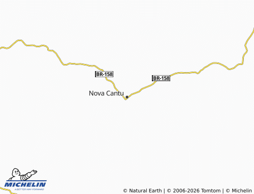 MICHELIN Nova Cantu map - ViaMichelin