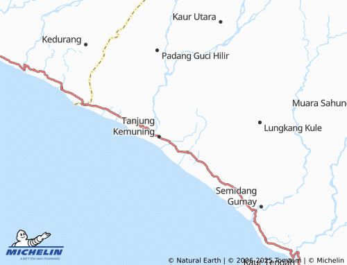 MICHELIN Tinggi Ari map - ViaMichelin