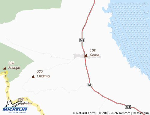 Carte MICHELIN Mphedza II - ViaMichelin