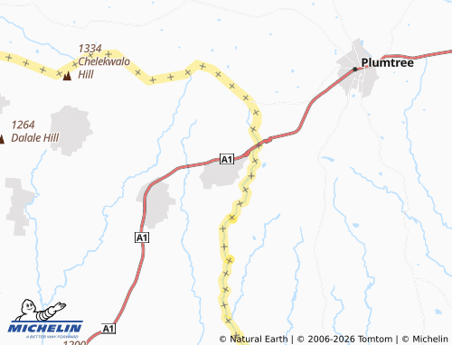 Mapa MICHELIN Jakalasi Number 1 - ViaMichelin