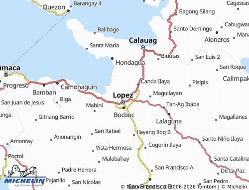 Mappa MICHELIN Rizal - ViaMichelin