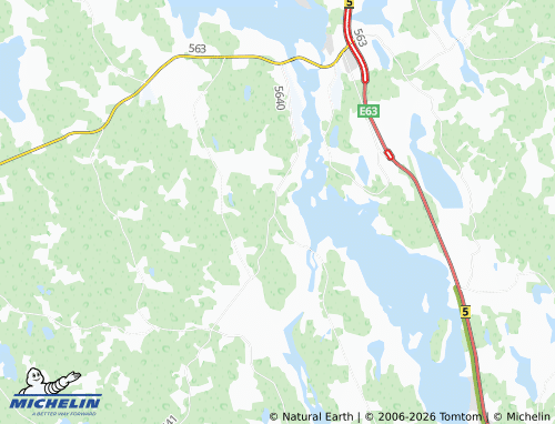 Carte MICHELIN Nerohvirta - ViaMichelin