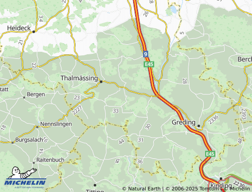 Carte MICHELIN Göllersreuth - ViaMichelin