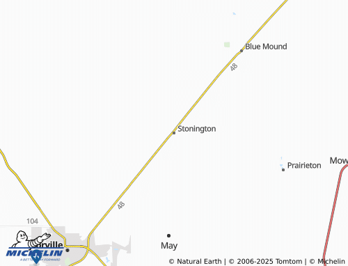 MICHELIN Stonington map - ViaMichelin